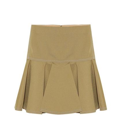 Chlo Wool-blend Miniskirt