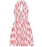 Del Rio London Exclusive To Mytheresa.com – Printed Cotton Halter Dress