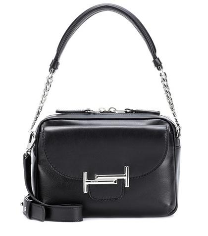 Tod's Double T Leather Shoulder Bag