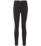 Alexander Mcqueen Bosso Stretch Jersey Leggings