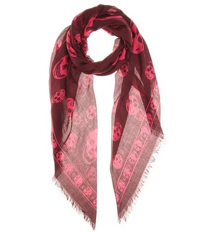 Alexander Mcqueen Skull-printed Scarf