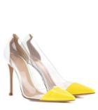 Gianvito Rossi Exclusive To Mytheresa.com – Plexi Patent Leather And Transparent Pumps