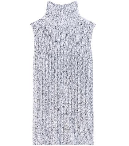 T By Alexander Wang Cotton-blend Turtleneck Top