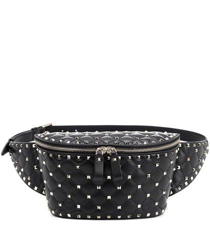 Valentino Garavani Valentino Garavani Rockstud Spike Leather Belt Bag