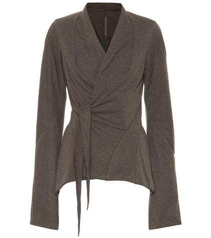 Rick Owens Lillies Knit Wrap Top