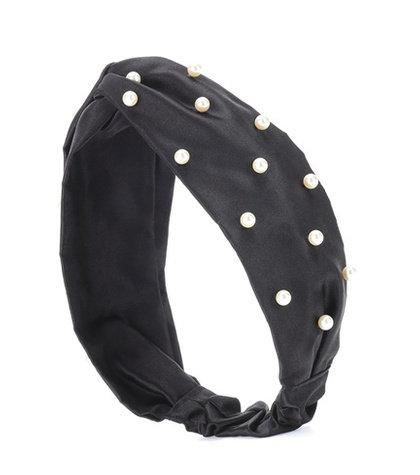Jonathan Simkhai Faux Pear- Embellished Headband