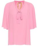 N21 Silk-blend Blouse