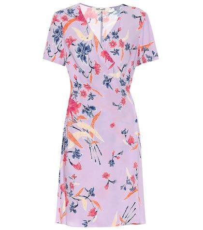 Diane Von Furstenberg Savilla Crêpe Wrap Dress