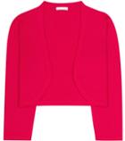 Oscar De La Renta Cashmere And Silk Bolero