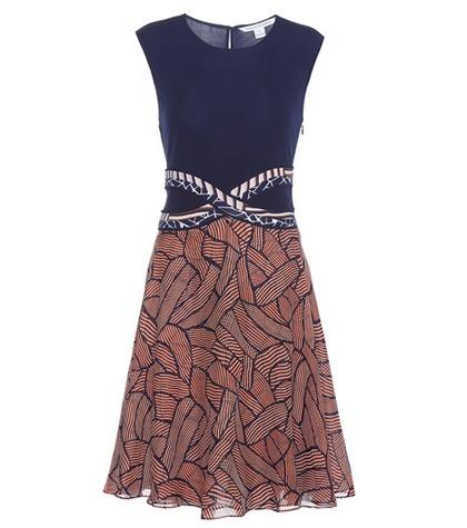 Diane Von Furstenberg Rosalie Printed Dress