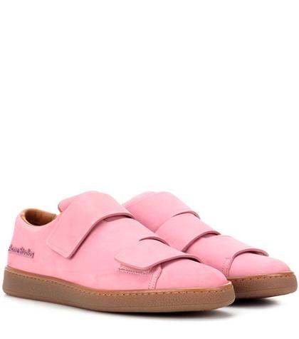 Acne Studios Triple Nubuck Suede Sneakers