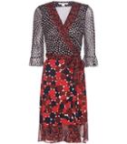 Diane Von Furstenberg Nieves Printed Silk Wrap Dress