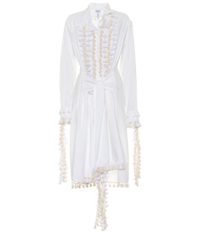 Loewe Embellished Wool-blend Dress
