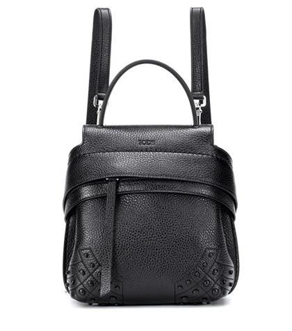 Tod's Wave Mini Leather Backpack