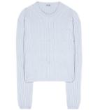 Nina Ricci Embellished Knitted Cashmere Sweater