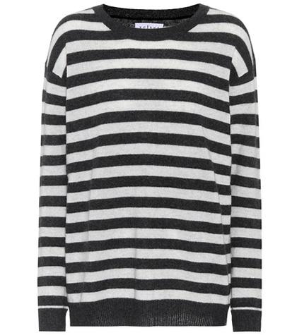 Unravel Cath Striped Cashmere Sweater