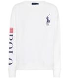 Polo Ralph Lauren Embroidered Cotton-blend Sweater