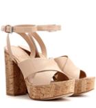 Tabitha Simmons Mytheresa.com Exclusive Suzie Patent Leather Platform Sandals