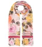 Off-white Printed Silk Scarf