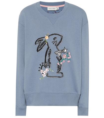 Coach X Selena Gomez Embroidered Sweater