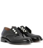 Givenchy Masculine Pearls Patent Leather Derby Shoes