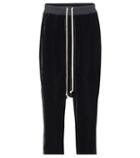 Dolce & Gabbana Cropped Velvet Trousers