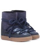 Inuikii Sneaker Sequin Ankle Boots