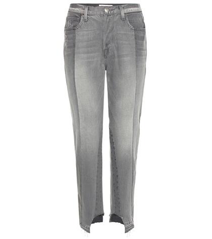 Frame Noveau Le Mix Cropped Jeans