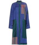Acne Studios Clouet Patchwork Linen Shirt Dress