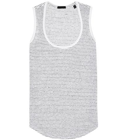 Atm Anthony Thomas Melillo Linen Sleeveless Top