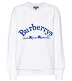 Burberry Embroidered Cotton Sweatshirt