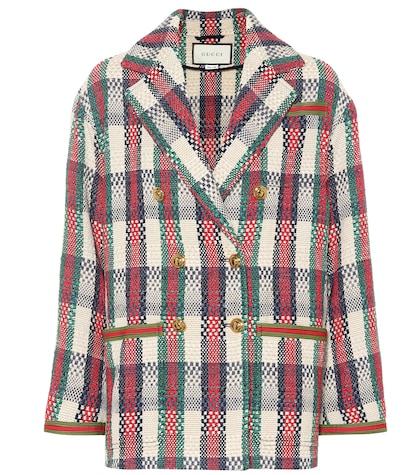 Gucci Cotton-blend Woven Jacket