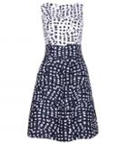Oscar De La Renta Printed Dress