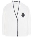 Brunello Cucinelli Wool-blend Embellished Cardigan