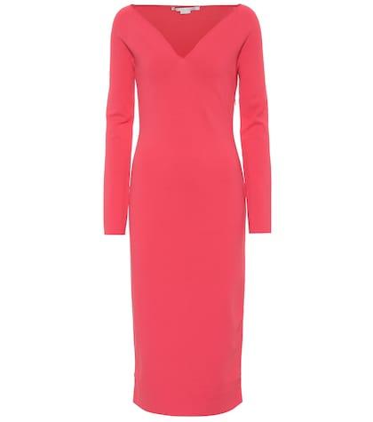 Alexander Mcqueen Knit Midi Dress