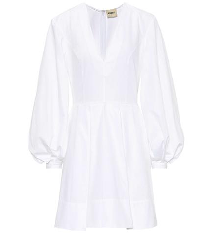 Khaite Denise Cotton Minidress