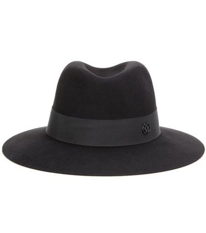 Maison Michel Henrietta Rabbit-felt Fedora