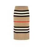 Burberry Icon Stripe Merino Wool Skirt