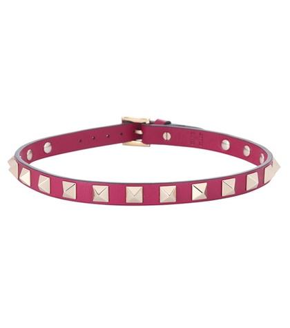 Acne Studios Valentino Garavani Rockstud Leather Choker
