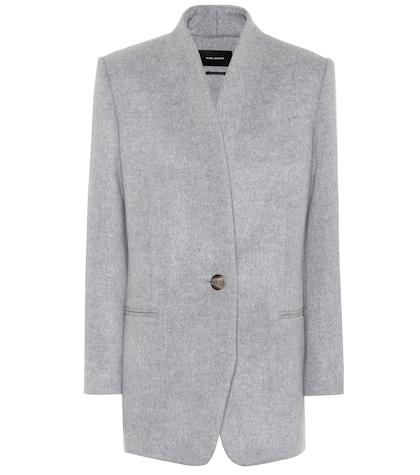 Isabel Marant Felisey Wool And Cashmere Jacket