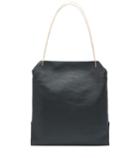 The Row Lunch Leather Shoulder Bag