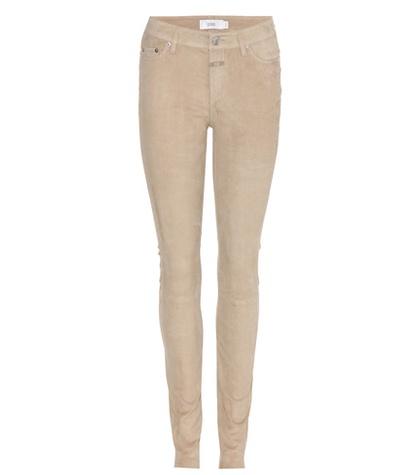 Closed Lizzy Slim Fit Suede Trousers