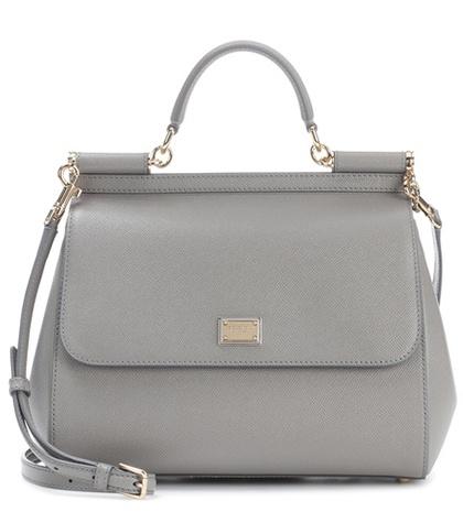 Dolce & Gabbana Sicily Leather Tote