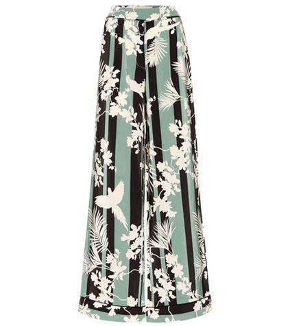 A.p.c. Zimbawe Printed Silk Trousers