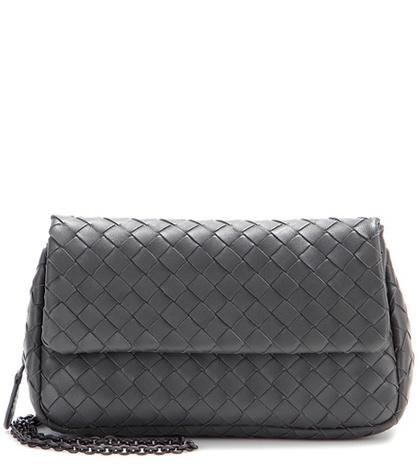 Vanessa Bruno Intrecciato Leather Shoulder Bag