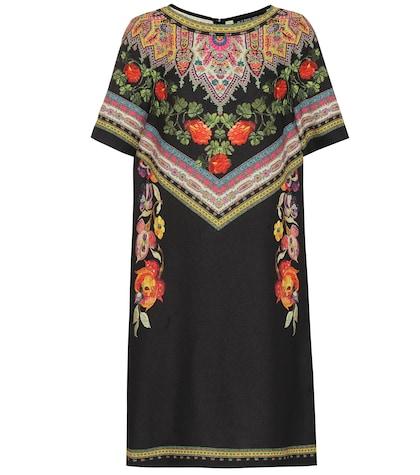 Etro Printed Crêpe Minidress