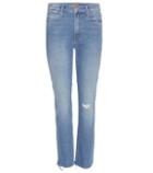 Mother Rascal High-waisted Ankle Jeans