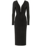 Three Graces London Lace-up Dress