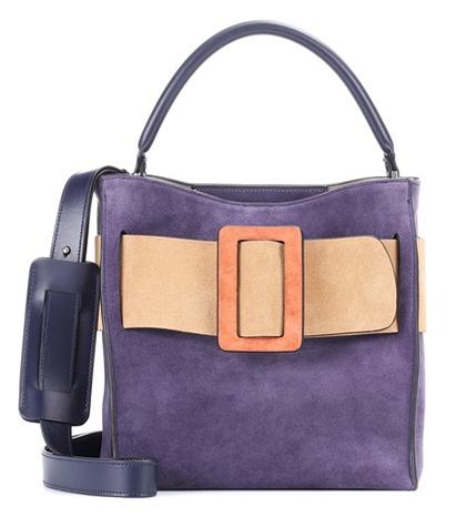 Aquazzura Devon Suede Shoulder Bag