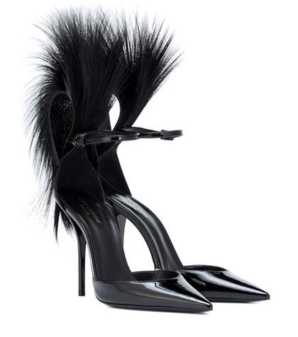 Saint Laurent Jamie Patent Leather Pumps